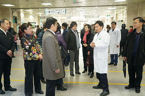 市政协民生建设监督组视察昌平区医院医改实施情况